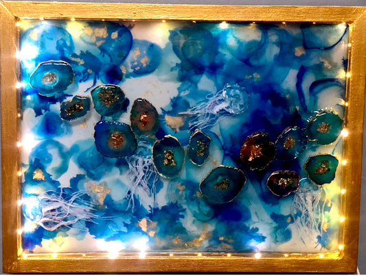 Luminous Umbrellas of the Sea